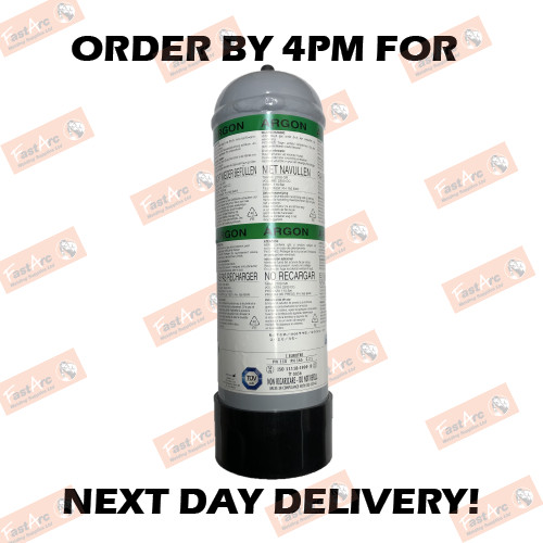Pure argon 220ltr - argon, disposable