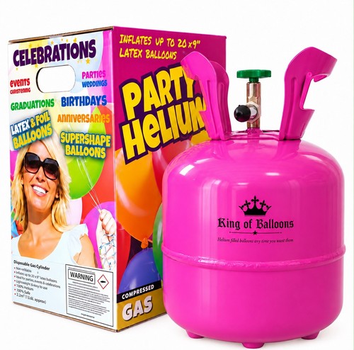 Helium gas tank balloons - helium, 20
