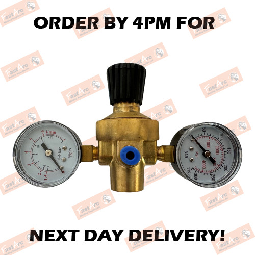 Mini mig gas bottle regulator - gas,